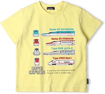 ふくふくこまち様 新品 こまち はやぶさ 連結 新幹線 半袖Tシャツ 90cm トップス